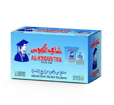 الكبوس شاي اسود 25 مدالية