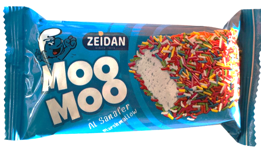 زيدان مومو مارشملو بالحبيبات الملونة 30 غم