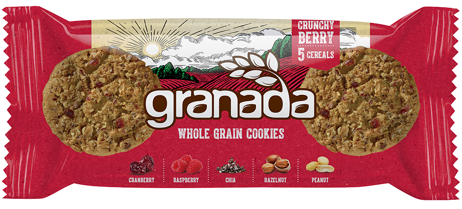 جراندا كوكيز توت مجفف 120 غم