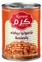 كرم فاصولياء بيضاء بالصلصة 380 غم