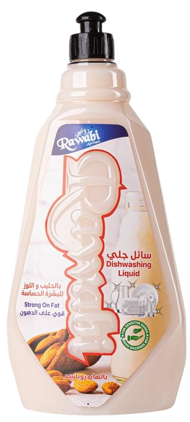 روابي سائل جلي بالحليب واللوز للبشرة الحساسة 950 مل