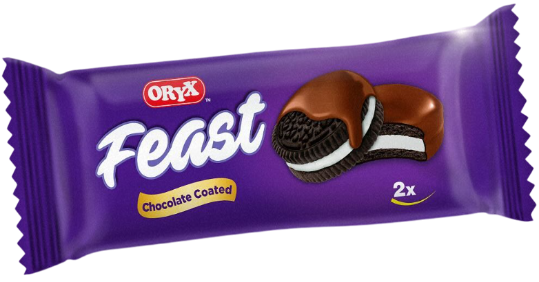 اوركس فيست بسكويت معطى بالشوكولاتة 32 غم