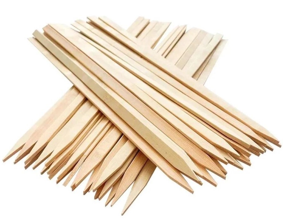 اسياخ شوي خشب عريض 35 سم