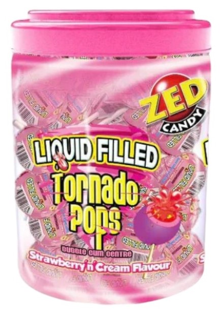 زد كاندي مصاص بالعلكة بنكهة الفراولة الحامضة