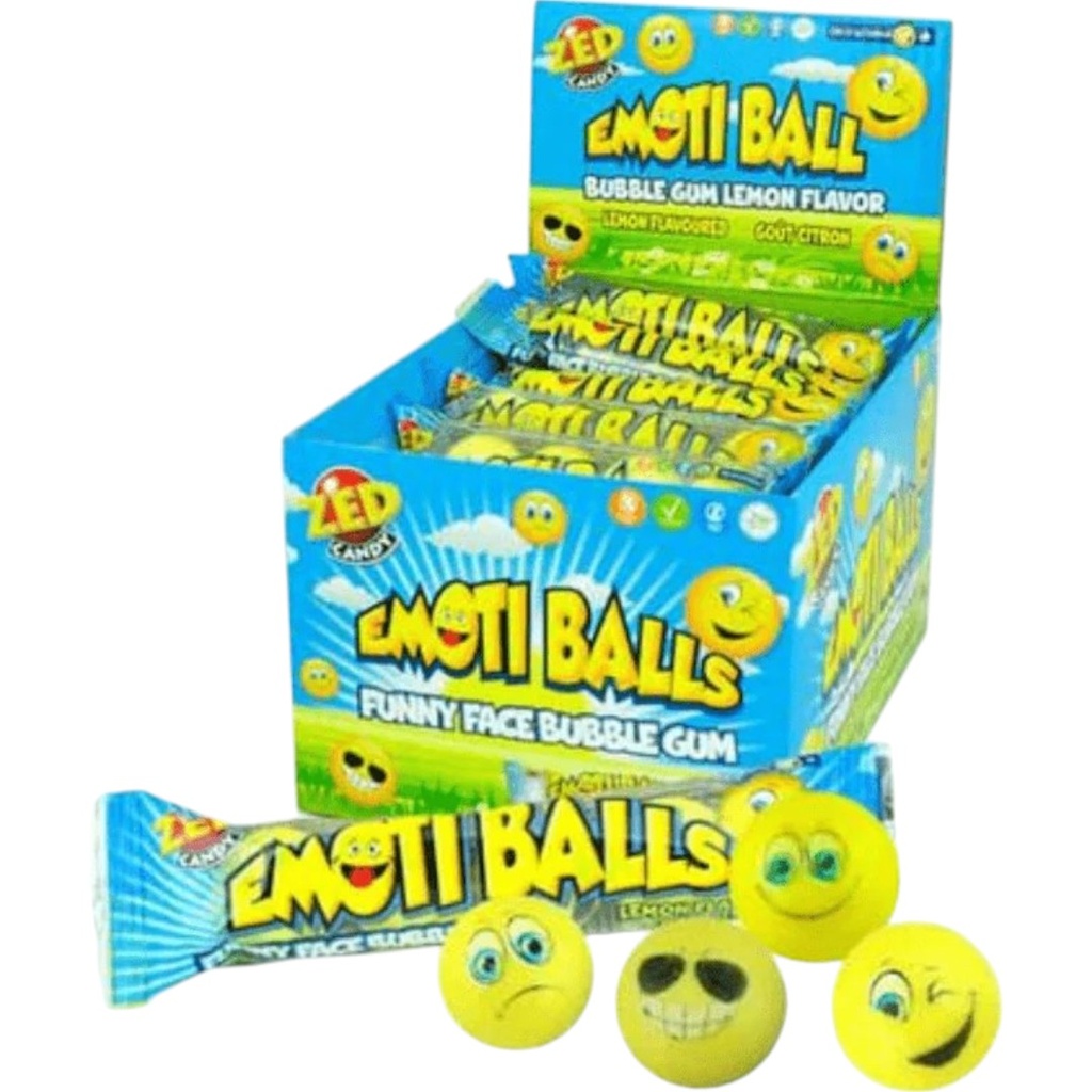 زد كاندي علكة شكل ايموجي 18 غم