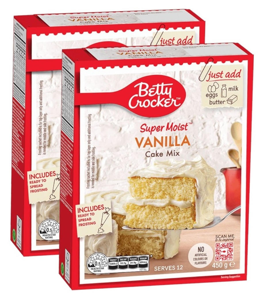 بيتي كروكار خليط كيك فانيلا عرض 500 غم