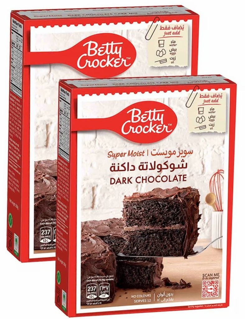 بيتي كروكار خليط كيك شوكولاتة داكنة عرض 500 غم