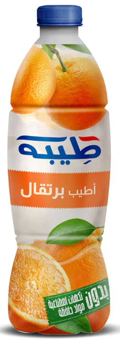طيبة عصير برتقال 1.4 لتر