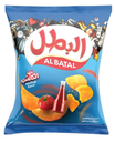 البطل شيبس بطاطا كاتشب 12 غم * 100